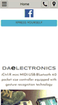 Mobile Screenshot of daelectronics.com